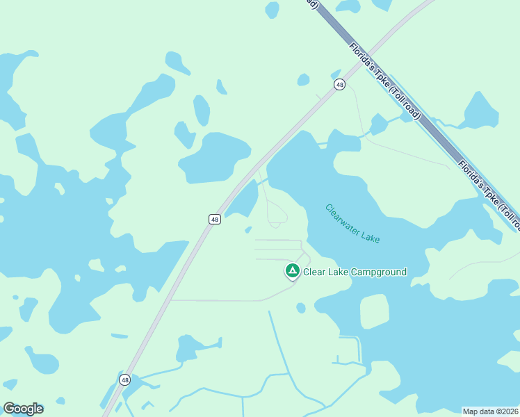 map of restaurants, bars, coffee shops, grocery stores, and more near 2116 Florida 48 in Groveland