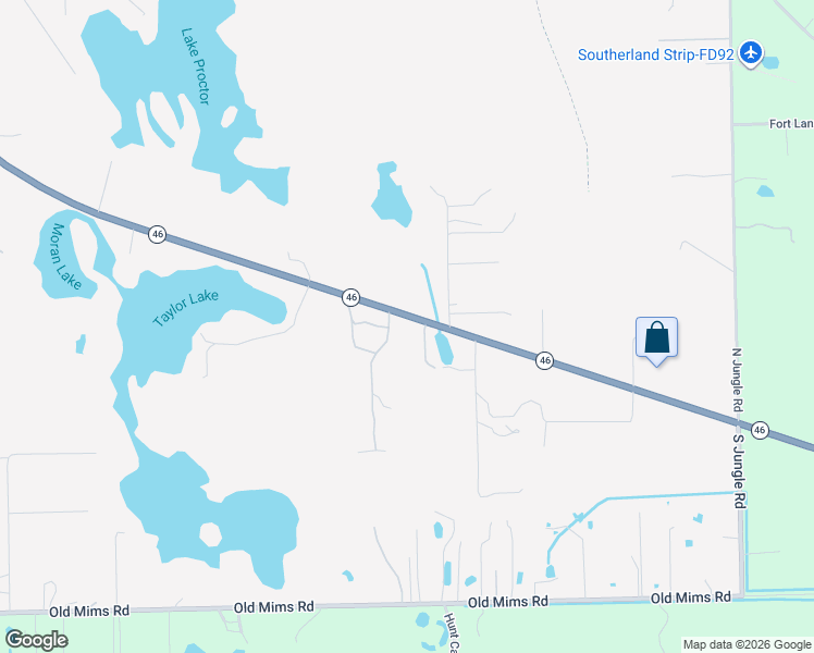 map of restaurants, bars, coffee shops, grocery stores, and more near 1114 Florida 46 in Geneva