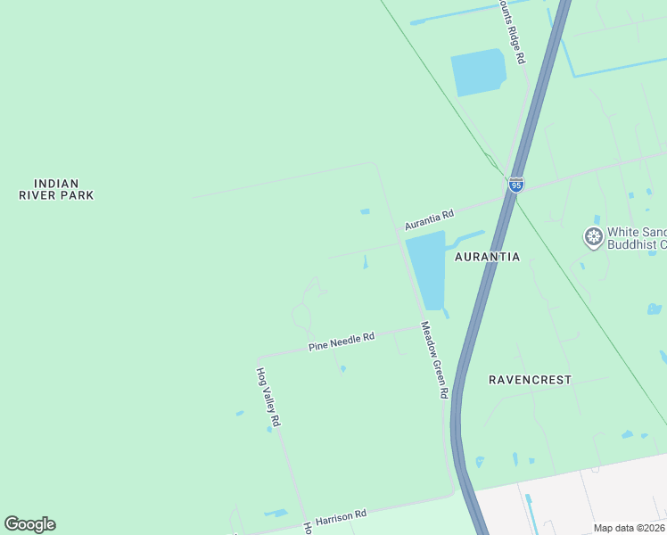 map of restaurants, bars, coffee shops, grocery stores, and more near 4776 Pine Needle Road in Mims