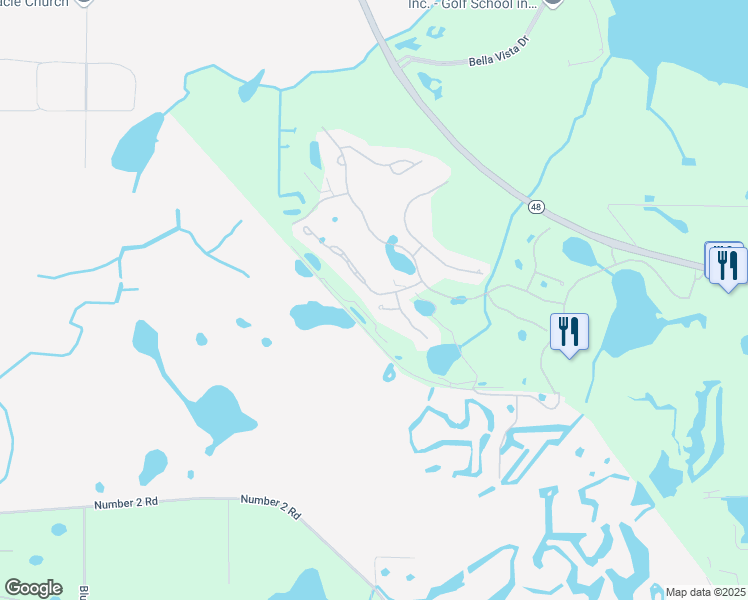 map of restaurants, bars, coffee shops, grocery stores, and more near 9404 San Jose Boulevard in Howey-in-the-Hills