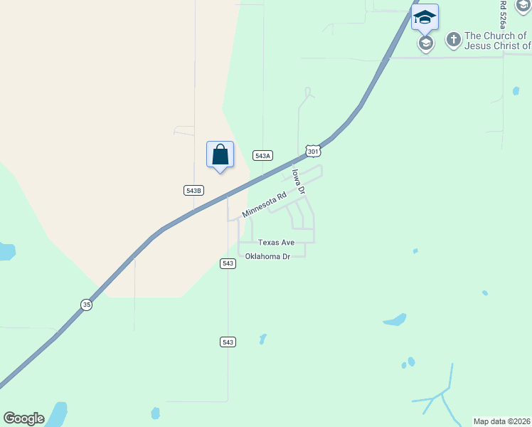 map of restaurants, bars, coffee shops, grocery stores, and more near 1891 U.S. 301 in Sumterville
