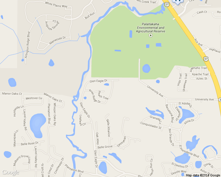 map of restaurants, bars, coffee shops, grocery stores, and more near 4701 River Ridge Drive in Leesburg