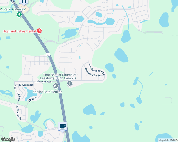 map of restaurants, bars, coffee shops, grocery stores, and more near 5805 Whisper Pine Drive in Leesburg