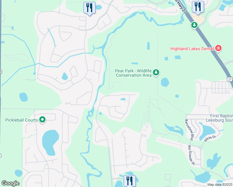 map of restaurants, bars, coffee shops, grocery stores, and more near 26147 Glen Eagle Drive in Leesburg