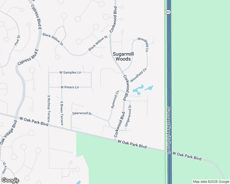 map of restaurants, bars, coffee shops, grocery stores, and more near 11 Ryewood Circle in Homosassa