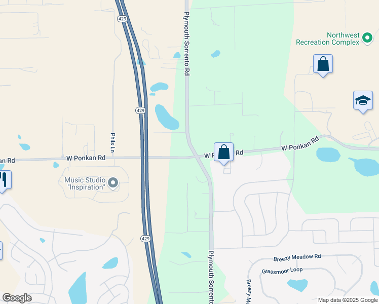 map of restaurants, bars, coffee shops, grocery stores, and more near 3000 Plymouth Sorrento Road in Apopka