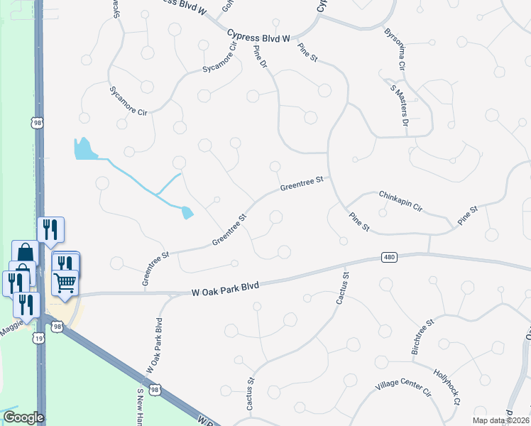 map of restaurants, bars, coffee shops, grocery stores, and more near 14 Hemlock Court East in Homosassa