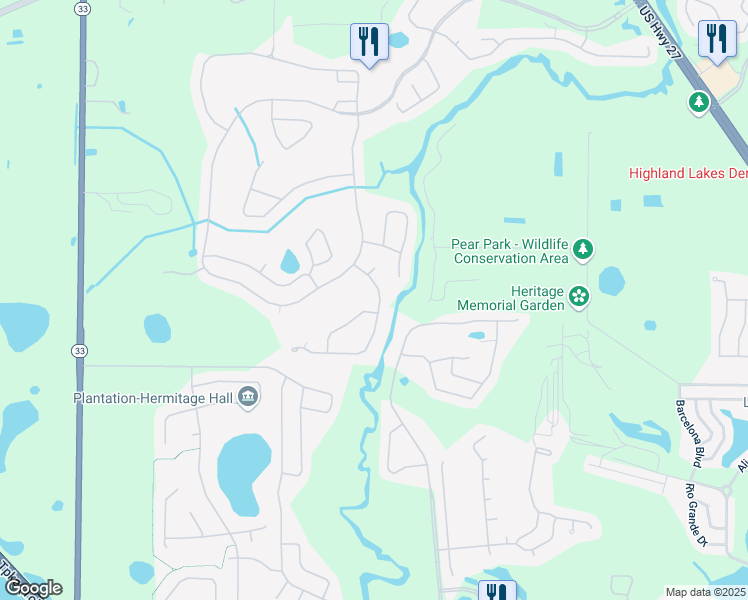 map of restaurants, bars, coffee shops, grocery stores, and more near 4551 Shenandoah River Trail in Leesburg