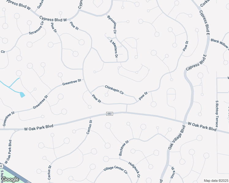 map of restaurants, bars, coffee shops, grocery stores, and more near 23 Chinkapin Circle in Homosassa