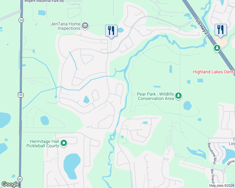 map of restaurants, bars, coffee shops, grocery stores, and more near 4315 Bent Creek Lane in Leesburg