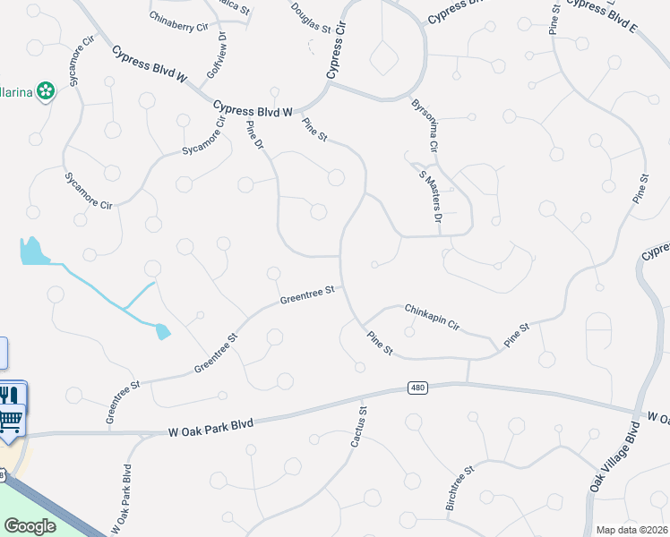 map of restaurants, bars, coffee shops, grocery stores, and more near 58 Pine Drive in Homosassa