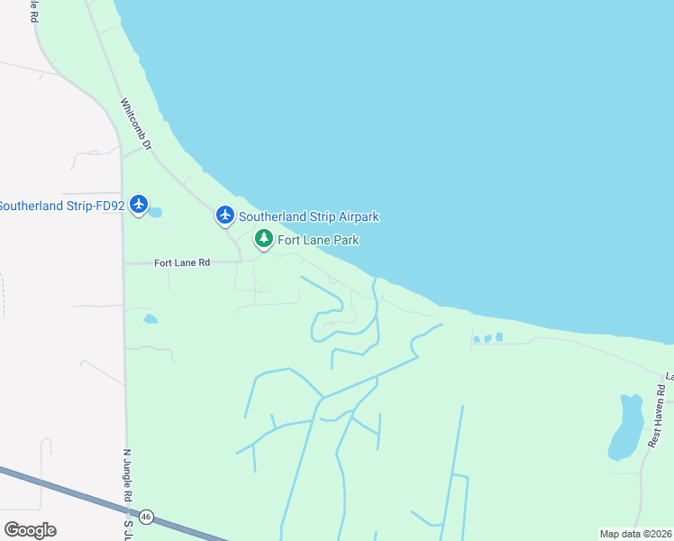 map of restaurants, bars, coffee shops, grocery stores, and more near 2458 Fort Lane Road in Geneva