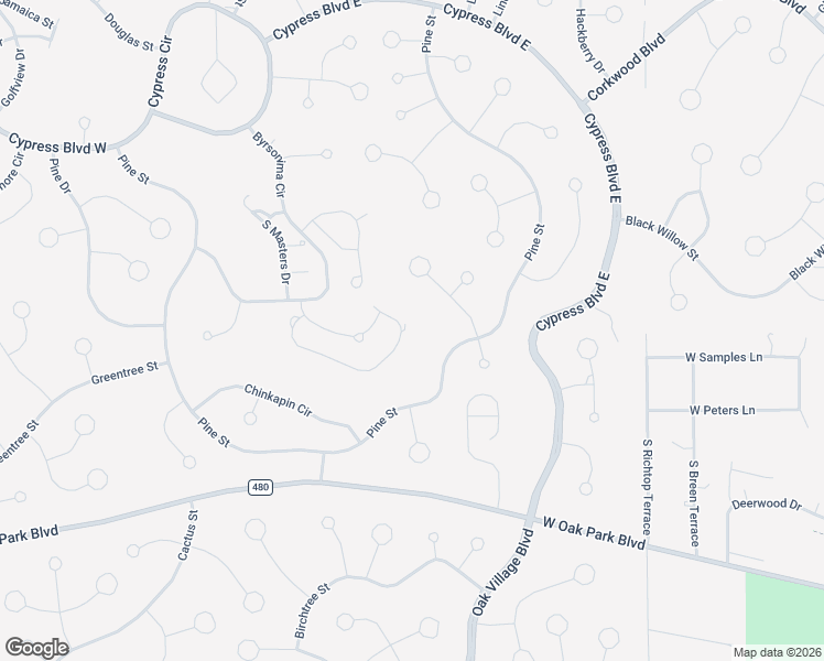 map of restaurants, bars, coffee shops, grocery stores, and more near 80 Byrsonima Loop in Homosassa