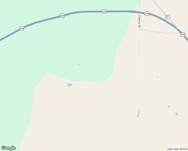 map of restaurants, bars, coffee shops, grocery stores, and more near 627 Pierce Road in Goliad