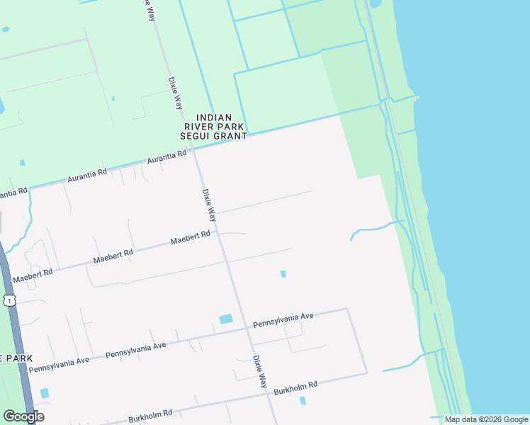 map of restaurants, bars, coffee shops, grocery stores, and more near 3120 Davis Road in Mims