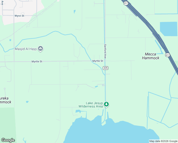 map of restaurants, bars, coffee shops, grocery stores, and more near 353 Miller Road in Sanford