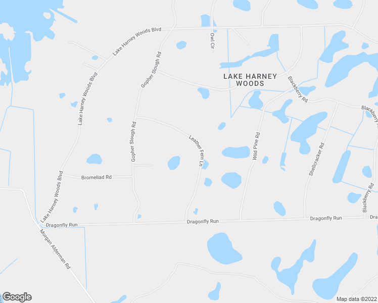 map of restaurants, bars, coffee shops, grocery stores, and more near 980 Leather Fern Lane in Mims