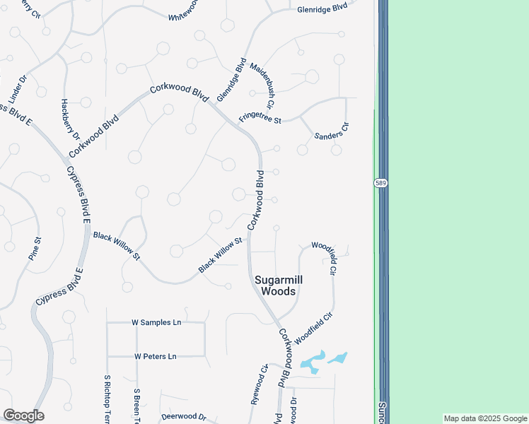 map of restaurants, bars, coffee shops, grocery stores, and more near 120 Corkwood Boulevard in Homosassa