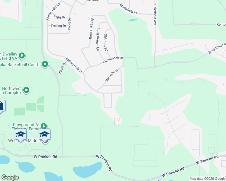 map of restaurants, bars, coffee shops, grocery stores, and more near 863 Rockford Road in Apopka