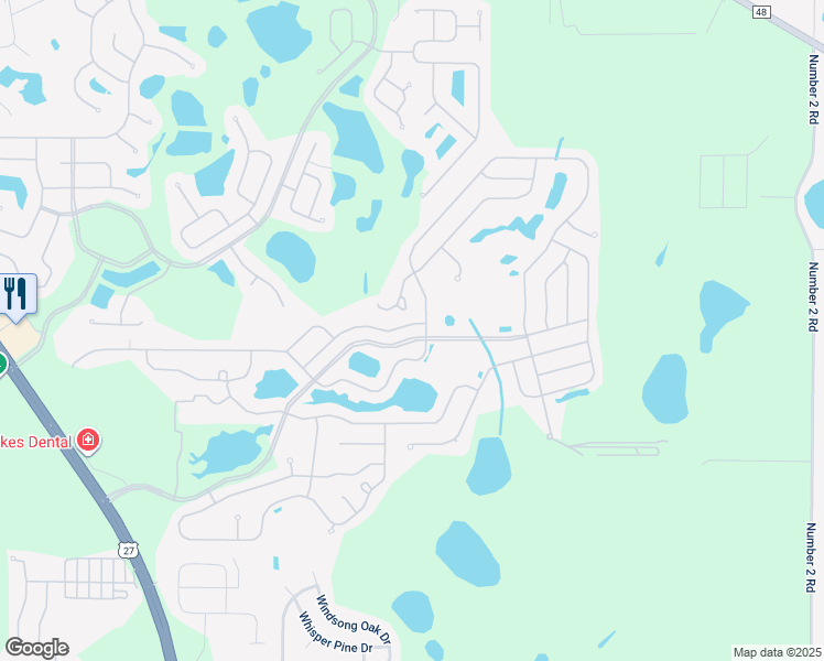 map of restaurants, bars, coffee shops, grocery stores, and more near 5651 Laver Street in Leesburg