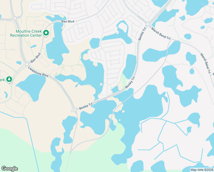 map of restaurants, bars, coffee shops, grocery stores, and more near 8050 Joedy Carter Path in Sumterville