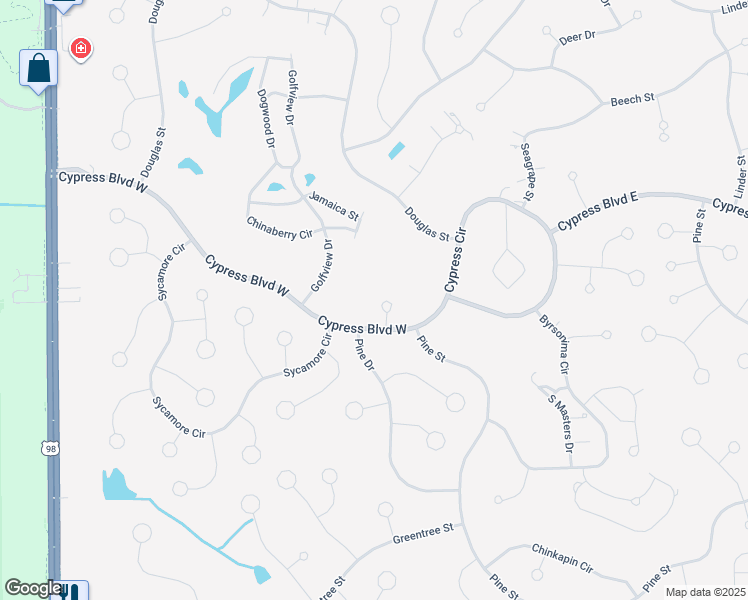 map of restaurants, bars, coffee shops, grocery stores, and more near 2 Cypress Run in Homosassa