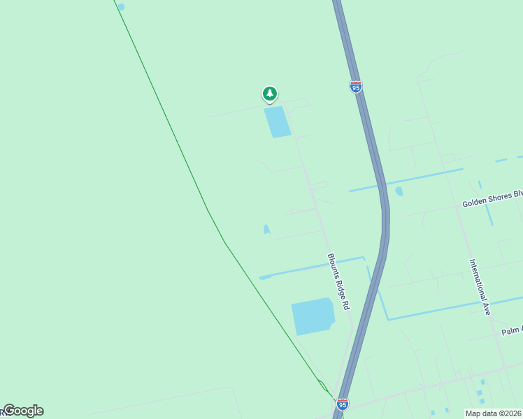 map of restaurants, bars, coffee shops, grocery stores, and more near 5100 Patty Lane in Mims