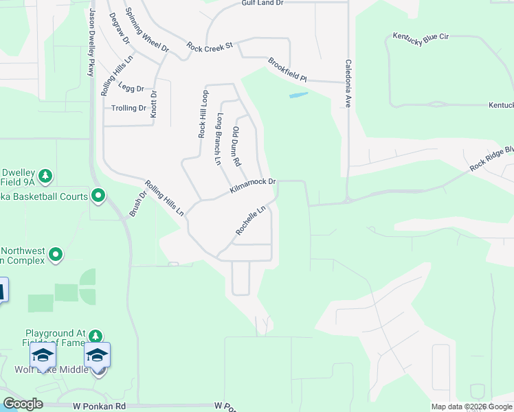 map of restaurants, bars, coffee shops, grocery stores, and more near 3690 Rochelle Lane in Apopka