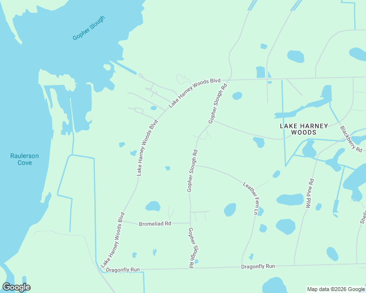 map of restaurants, bars, coffee shops, grocery stores, and more near 1060 Gopher Slough Road in Mims
