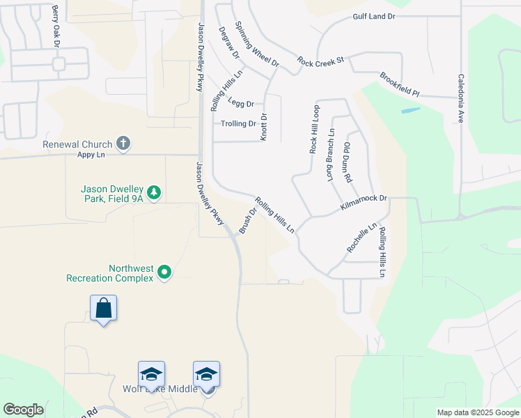 map of restaurants, bars, coffee shops, grocery stores, and more near 3225 Rolling Hills Lane in Apopka