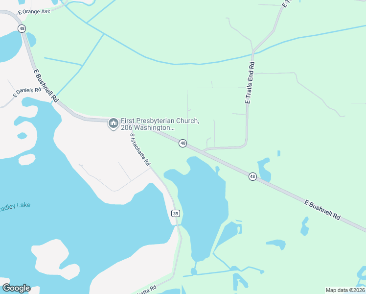 map of restaurants, bars, coffee shops, grocery stores, and more near 8434 South Cove Point in Floral City