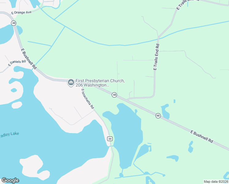 map of restaurants, bars, coffee shops, grocery stores, and more near 8434 South Cove Point in Floral City