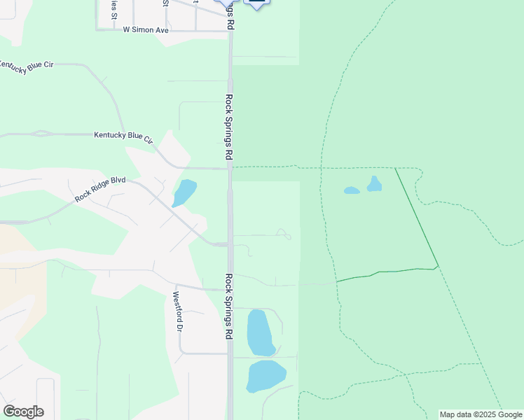 map of restaurants, bars, coffee shops, grocery stores, and more near 3801 Rock Springs Road in Apopka