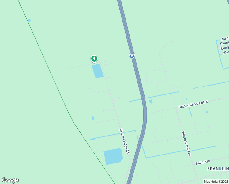 map of restaurants, bars, coffee shops, grocery stores, and more near 5215 Blounts Ridge Road in Mims