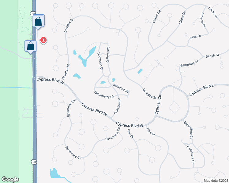 map of restaurants, bars, coffee shops, grocery stores, and more near 24 Golfview Drive in Homosassa