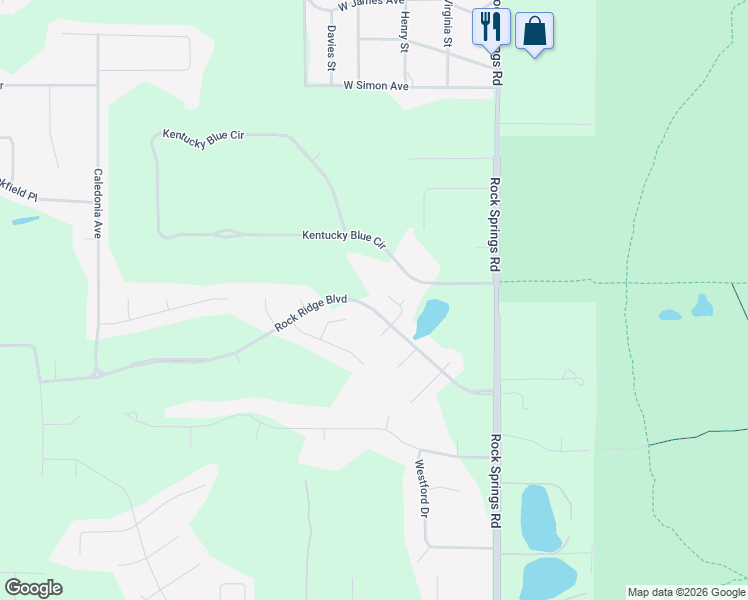 map of restaurants, bars, coffee shops, grocery stores, and more near 3752 Clydebank Court in Apopka