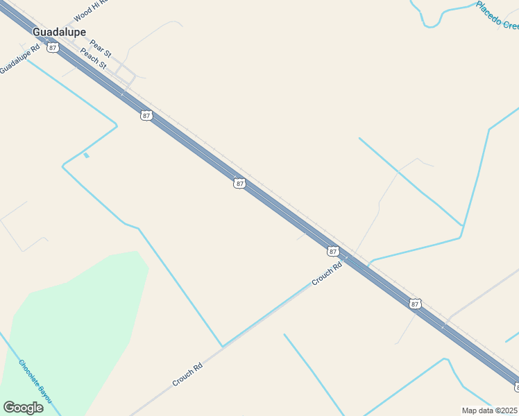 map of restaurants, bars, coffee shops, grocery stores, and more near 8672 U.S. 87 in Victoria