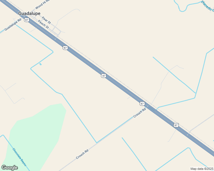 map of restaurants, bars, coffee shops, grocery stores, and more near 8672 U.S. 87 in Victoria