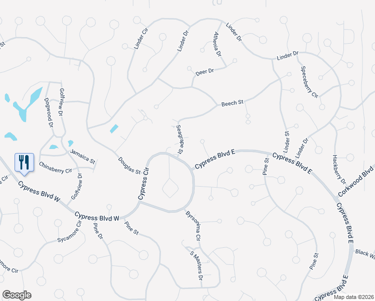 map of restaurants, bars, coffee shops, grocery stores, and more near 31 Seagrape Street in Homosassa