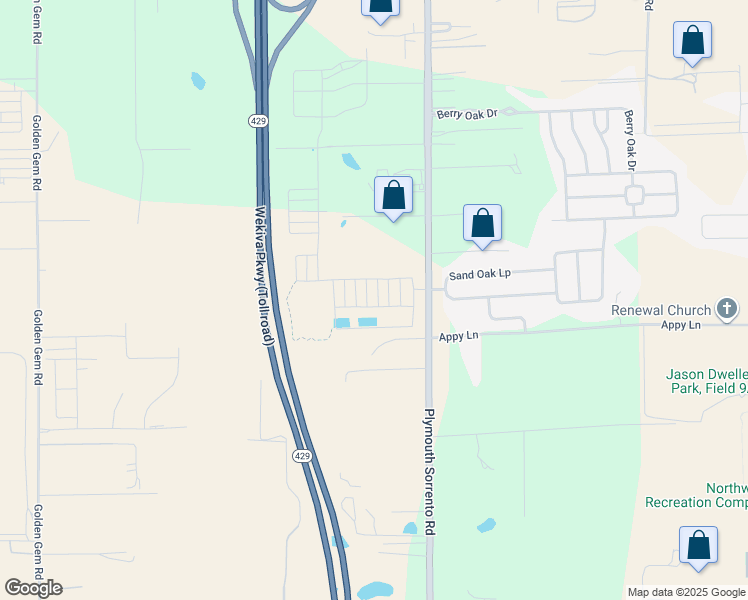 map of restaurants, bars, coffee shops, grocery stores, and more near 4068 Plymouth Sorrento Road in Apopka