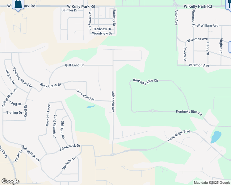 map of restaurants, bars, coffee shops, grocery stores, and more near 4191 Caledonia Avenue in Apopka