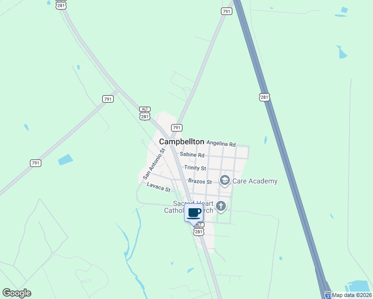 map of restaurants, bars, coffee shops, grocery stores, and more near in Campbellton