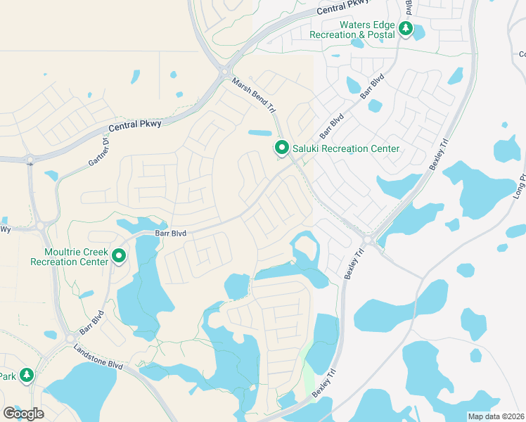 map of restaurants, bars, coffee shops, grocery stores, and more near 1615 Seiver Street in Sumterville