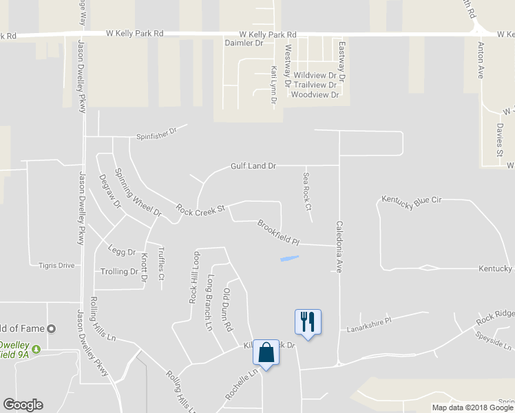 map of restaurants, bars, coffee shops, grocery stores, and more near 856 Rock Creek Street in Apopka