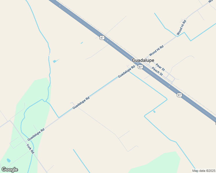 map of restaurants, bars, coffee shops, grocery stores, and more near 2261 Guadalupe Road in Victoria