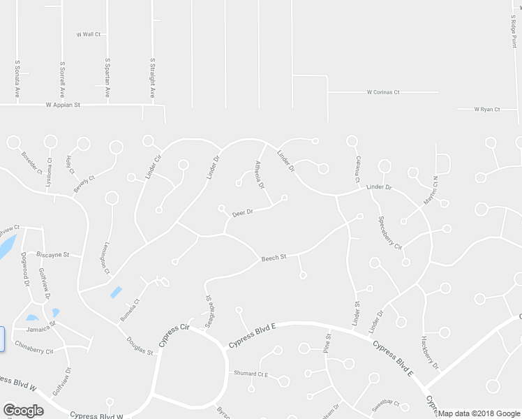 map of restaurants, bars, coffee shops, grocery stores, and more near 28 Deerwood Drive in Homosassa