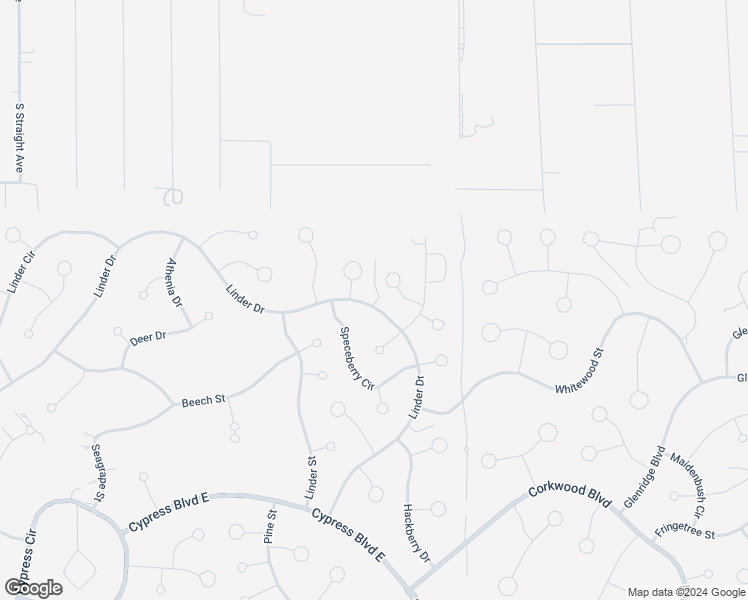 map of restaurants, bars, coffee shops, grocery stores, and more near 158 Linder Drive in Homosassa