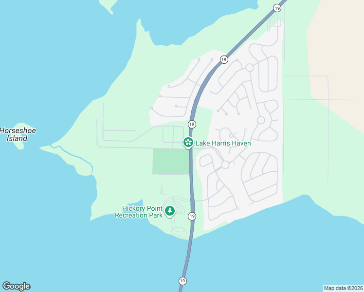 map of restaurants, bars, coffee shops, grocery stores, and more near 27683 Florida 19 in Tavares