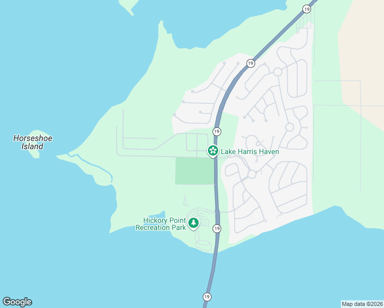 map of restaurants, bars, coffee shops, grocery stores, and more near 27343 Florida 19 in Tavares