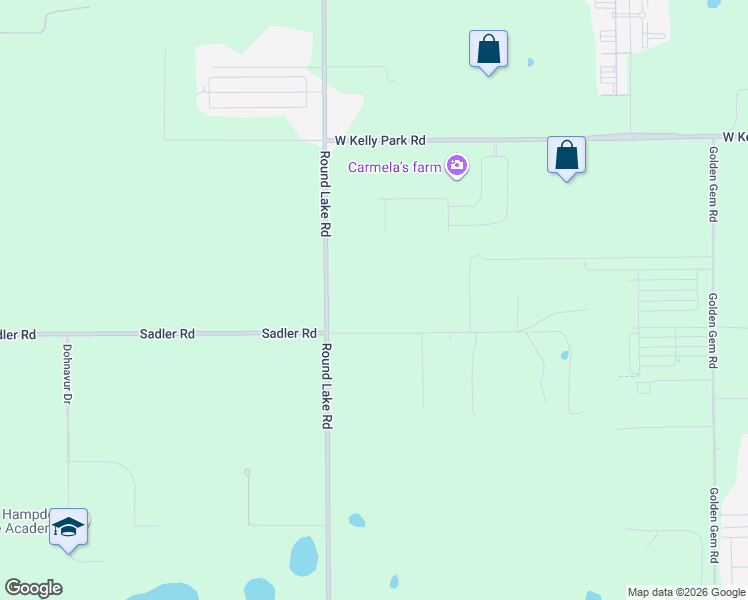 map of restaurants, bars, coffee shops, grocery stores, and more near 4617 Round Lake Road in Apopka